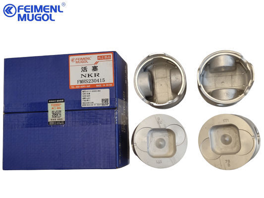 JMC peças de pistão 4JB1-111105005060 para caminhão chinês Jiangling FOTON JMC JBC ISUZU SUNRAY 4DA1 JX493 BJ493