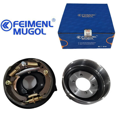 qualidade Precision-Engineered 8-94378401 OEM Brake Drum Assembly para Isuzu NHKR, oferecendo desempenho estável e consistente. fábrica
